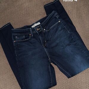 Signature by Levi Strauss Women's Skinny Jeans - Dark Blue